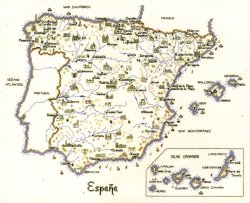 画像1: World Map Spain  和文説明書付