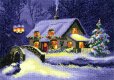 画像1: Christmas Cottage   和文説明書付 (1)