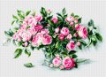 ◎ Bouquet of Pink Roses ◎　和文説明書付