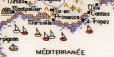画像5: ◎  World Map  “France”  ◎   和文説明書付 (5)