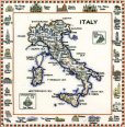 画像1: ◎　World Map “ Italy “　◎　和文説明書付 (1)