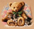 画像1: Teddy and Kittens　　和文説明書付 (1)