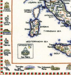 画像3: ◎　World Map “ Italy “　◎　和文説明書付